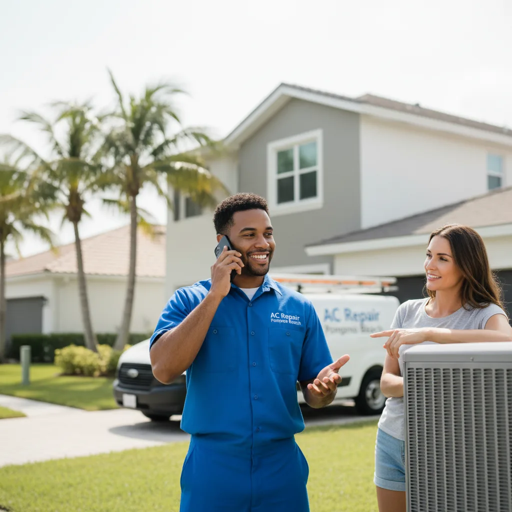 AC Repair Pompano Beach customer support in Grovespring